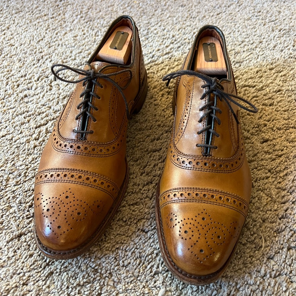 Allen Edmonds Strand In Walnut. Size 9d - image 4